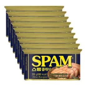 스팸 클래식 200g 9개 30% 기존가39,000원 31,300원 27,300원