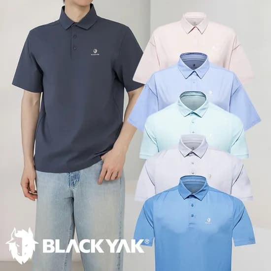 블랙야크 남여 기능성 냉감 카라 반팔티 (26,520원/2장이상무료)