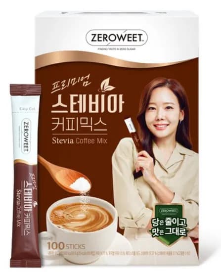 스테비아스위트 프리미엄 스테비아 커피믹스 골드 에디션 (39900원/무료)