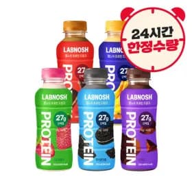 랩노쉬 프로틴 드링크 6종 골라담기 (18개입) < 39,900원 / 무료 배송 >