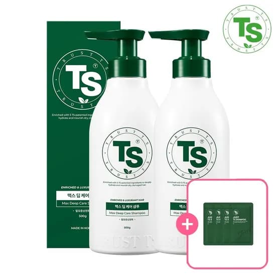 TS 신제품 맥스 딥케어 샴푸 500g 2개 (19,660원/무료)
