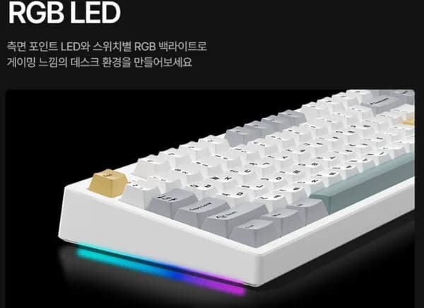 프리플로우 archon F1 PRO TKL 8K 유선 4K 무선 기계식 키보드 (74,900원) (무료)