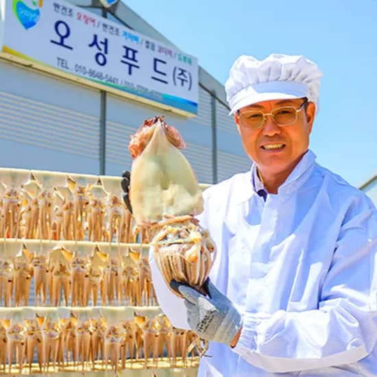 반건조오징어 파품 1kg (13,900원 / 무료)