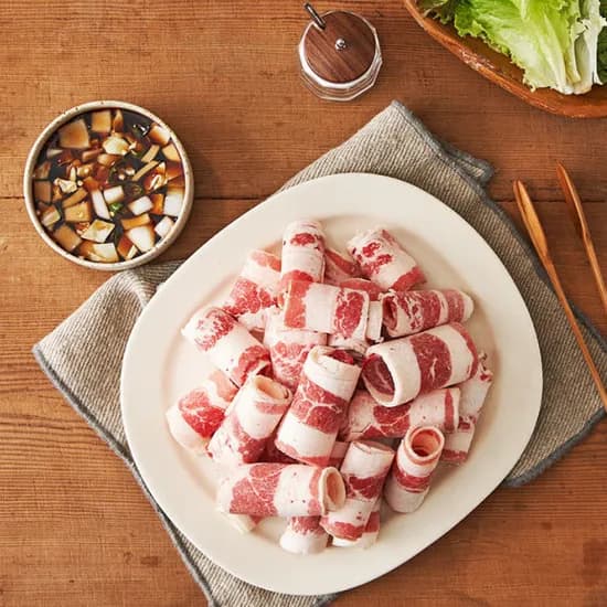 우삼겹 1kg+1kg (총 2kg) (18,990원 / 무료)