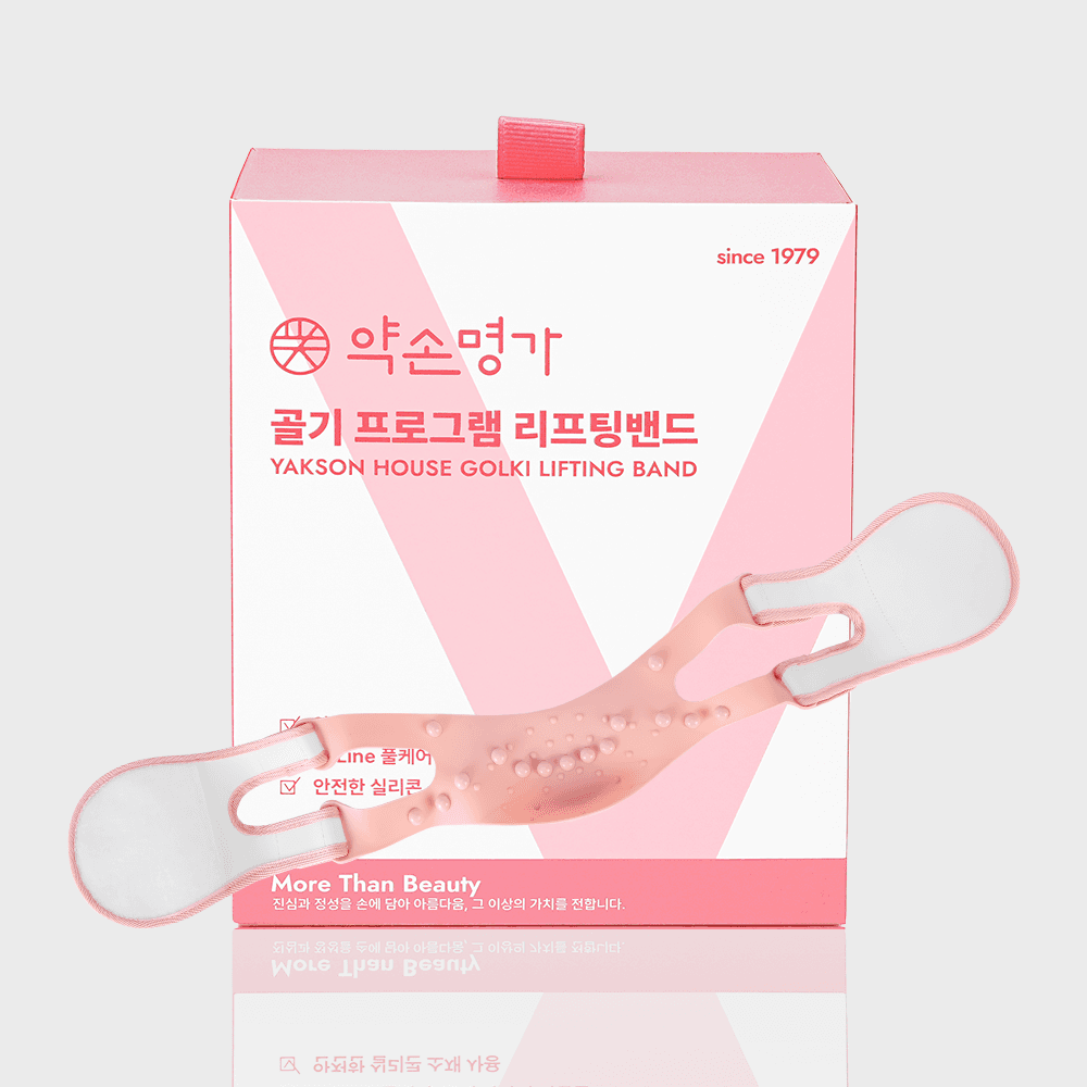 약손명가 골기프로그램 리프팅 밴드 브이라인 탄력 이중턱 브이밴드 작은얼굴관리 얼굴리프팅 (35800/무료)
