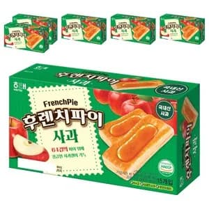 해태제과 후렌치 파이 사과, 192g, 6개 (10,090원/무료 배송)
