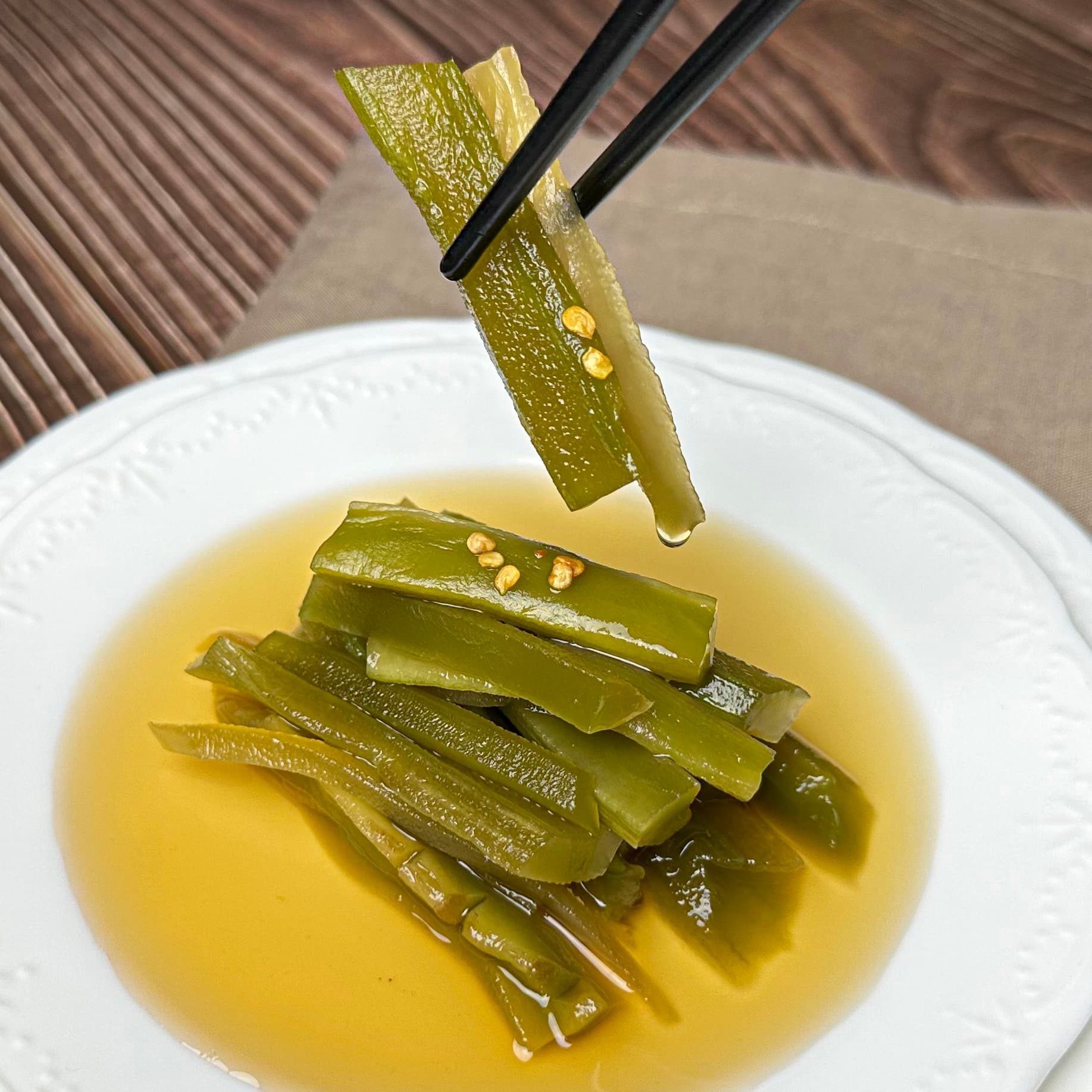 HACCP 아삭아삭 궁채절임 대용량 1kg 2kg 외 짱아찌 밑반찬 모음 ( 9,900원/ 무료)