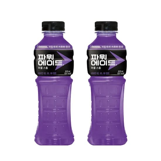 파워에이드 퍼플스톰 PET 600ml 20개 (24320/무료)