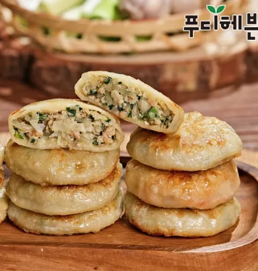 오뚜기냉동식품/바삭 파삭 얇은피 호떡쌀 고기 군만두 1.2kg (7330원/무료)
