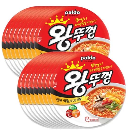 왕뚜껑 110g 총18개 (20700원/유료)