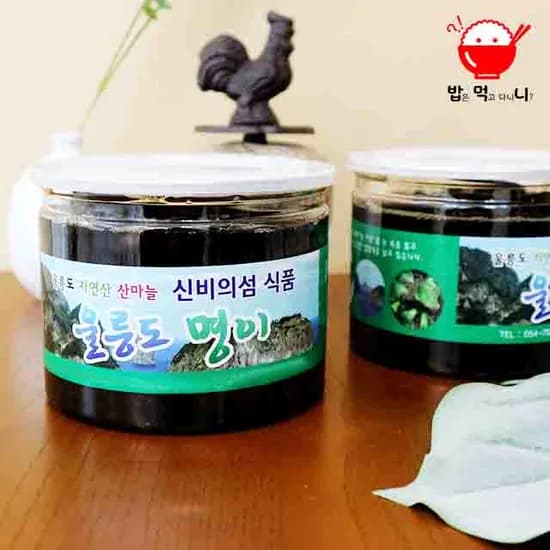 울릉도 명이나물 장아찌 1kg 산마늘 선물박스 (19800/무료)