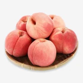 햇살어린 딱딱이 복숭아 중과 4kg (21-30개) < 20,500원 / 무료 배송 >