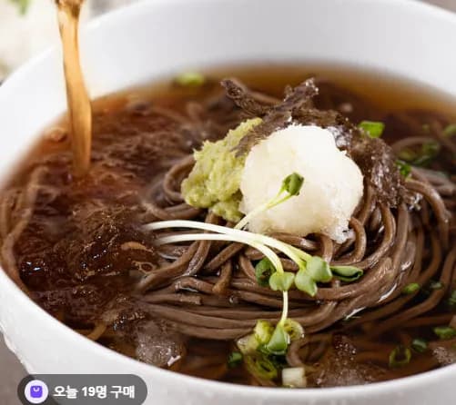 메밀소바 메밀국수 냉모밀 8팩