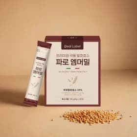 리얼라벨 파로효소 프리미엄 곡물 발효효소 파로 엠머밀 분말 3g 30포 14,900원