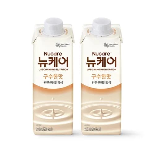 대상웰라이프 뉴케어 구수한맛 200ml x 60팩