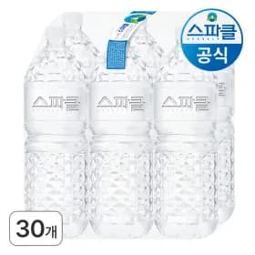 스파클 무라벨 생수 2L 30개