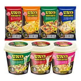 오뚜기 UNO 떠먹는 컵피자 사각피자 골라담기 20,900원