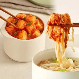 김치곳간 전라도 국밥집 깍두기/마늘김치 1kg/2kg