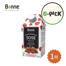 본네 프리미엄 로즈힙 퓨레 주스 500ml 1개입