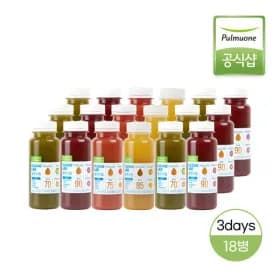 풀무원 클렌즈주스 3days 퀵 프로그램 190ml x 18병