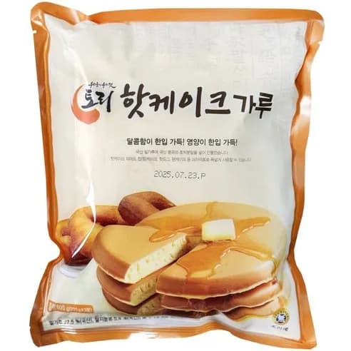 토리 우리밀 단호박 핫케이크 가루 팬케이크 믹스 2개 600g 14,420원