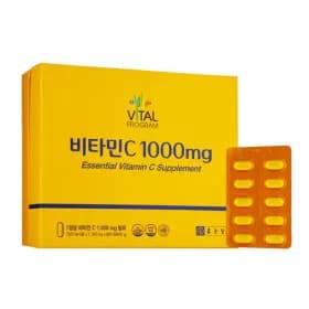 종근당 바이탈프로그램 비타민C 1100mg 600정 660g 1박스