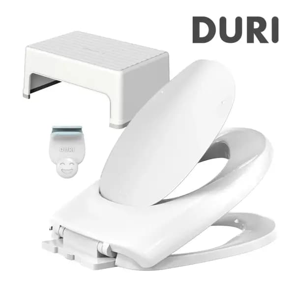두리 바오 무소음 유아변기커버 디딤대상단 변기손잡이 1개