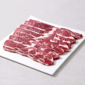 블랙앵거스 LA갈비 선물세트 2kg 부직포가방