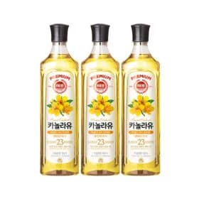 사조 카놀라유 900mL x 3개 12000