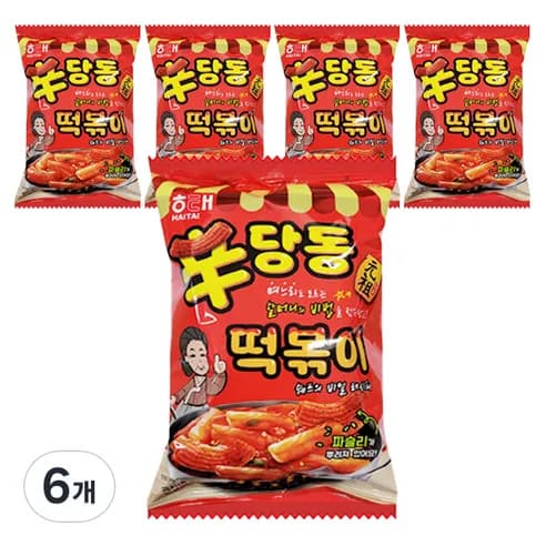 해태제과 신당동떡볶이 110g 6개