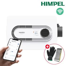 힘펠 휴젠뜨2 IoT 스마트폰 연동 화장실 환풍기 사은품 세트