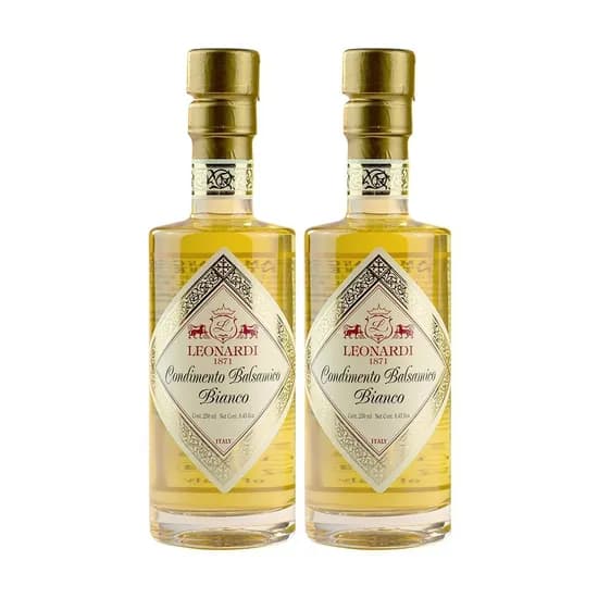 레오나르디 화이트 발사믹식초 콘디멘토 비앙코 250ml 2병