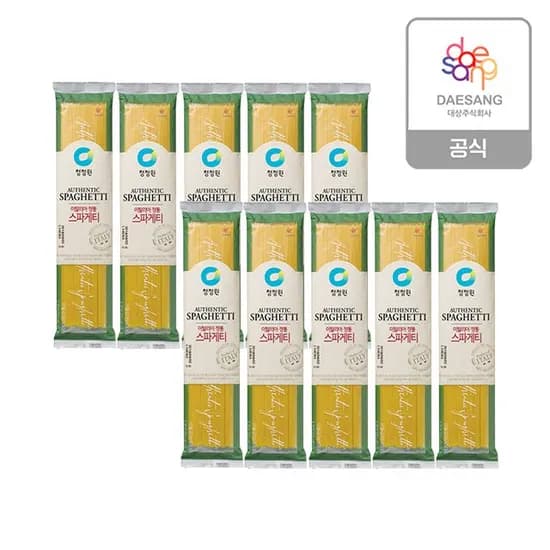청정원 스파게티면 250g 10개