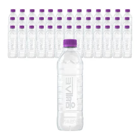 몽베스트 생수 무라벨 500ml, 20입, 2개 (총 40개) (13300원,무료배송)