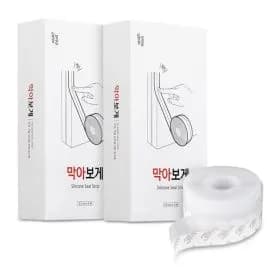 틈새 외풍 완벽차단 문풍지 테이프 1+1 (총 4개입) (15,210원/무료)