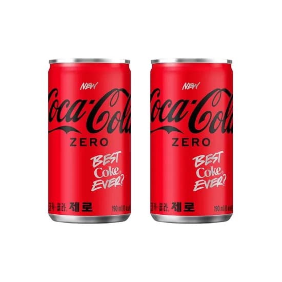 코카콜라 제로 190ml 캔 30입
