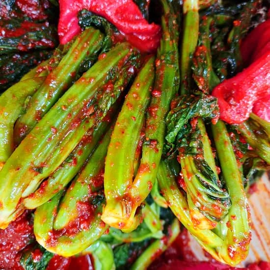 여수 갓 김치 3kg