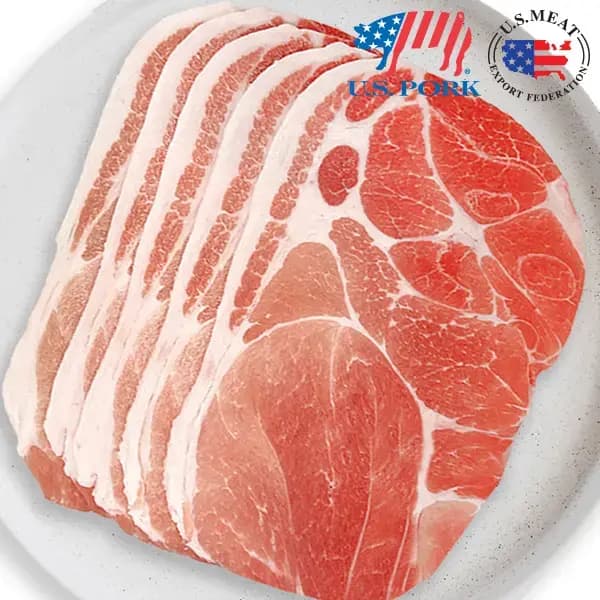 돼지 목전지 왕목살 제육용 1kg 미국산