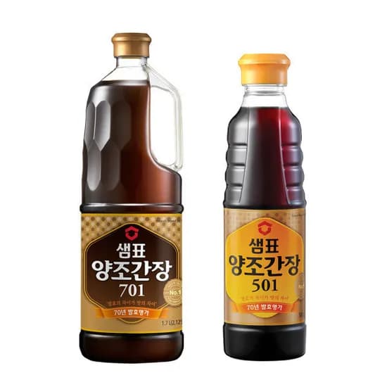 샘표 양조간장701 1.7L 양조간장 501 500ml