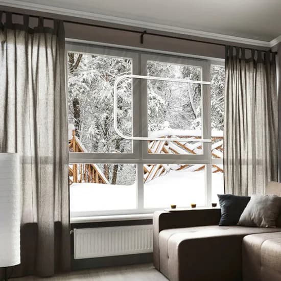 두꺼운 자석 프리미엄 우풍차단 방풍비닐