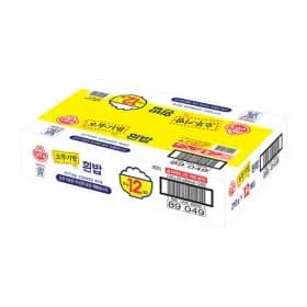 오뚜기 맛있는 밥 12입 210g x 12개입