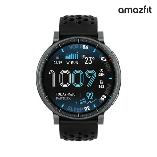어메이즈핏 액티브 맥스 블랙 48mm GPS 스마트워치