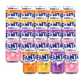 환타 제로 오렌지 파인 포도 피치 350ml 24캔