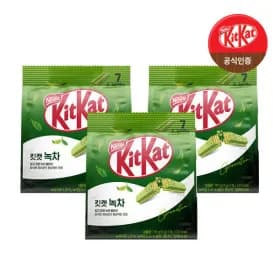킷캣 미니 녹차 17g 7개입 x 3팩