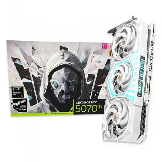 갤럭시 GALAX 지포스 RTX 5070 Ti HOF GAMING D7 16GB VGA 그래픽카드
