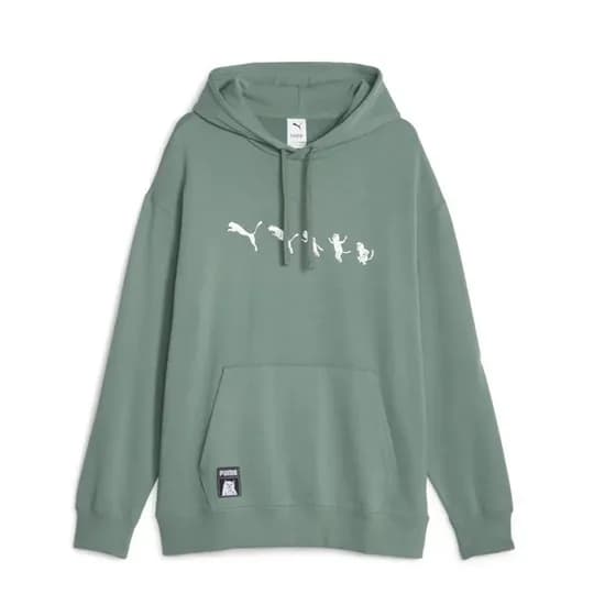 푸마 RIPNDIP 후드 티셔츠 그린 623512-44