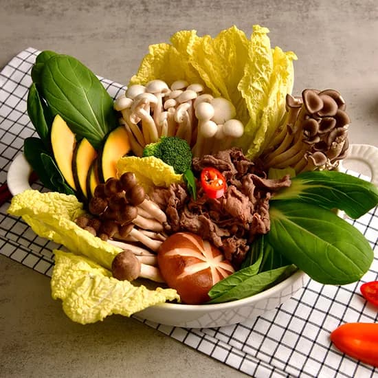 얼큰 소고기 샤브샤브 밀키트