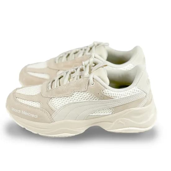 푸마 마르디 메크르디 실리아 페어리 아이보리 396261-01 남여공용 커플 운동화