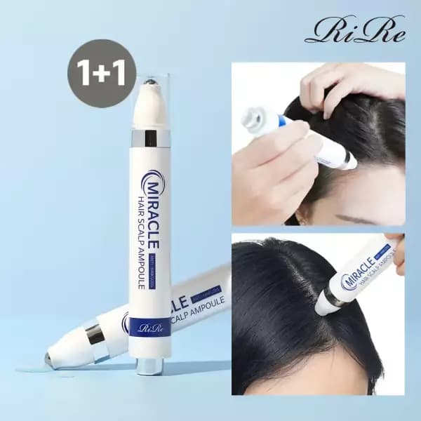 리르 미라클 헤어 스칼프 앰플 / 두피영양케어,쿨링진정,탈모완화,롤링마사지 (8910원,무료배송)