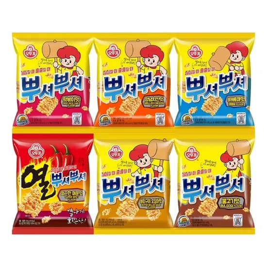 오뚜기 뿌셔뿌셔 12개+12개(총 24개) 골라담기 (카드) (12,730원) (무배)